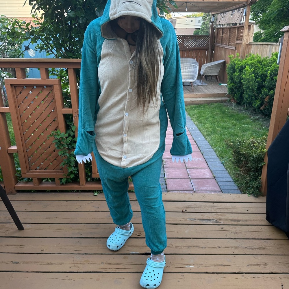Snorlax Oversized Onesie costume